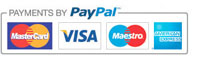 paypal and credit cards accepted