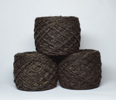 Black Shetland Wool